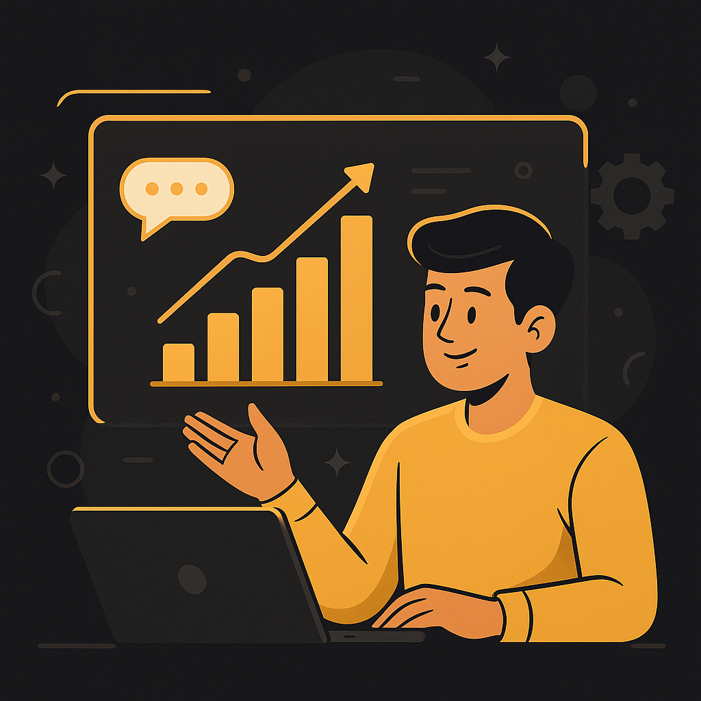 Digital agency illustration